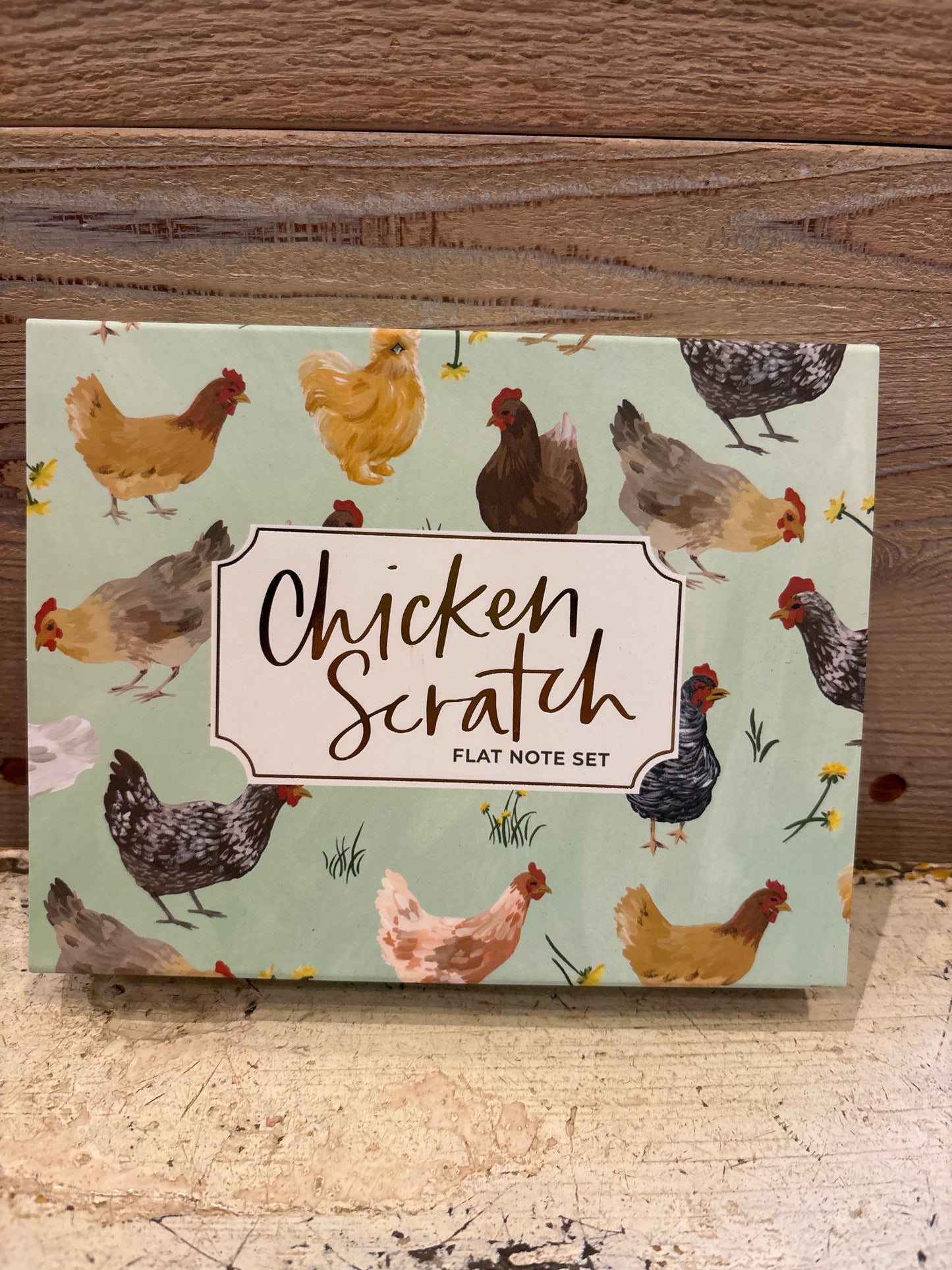 Chicken Scratch Note Set