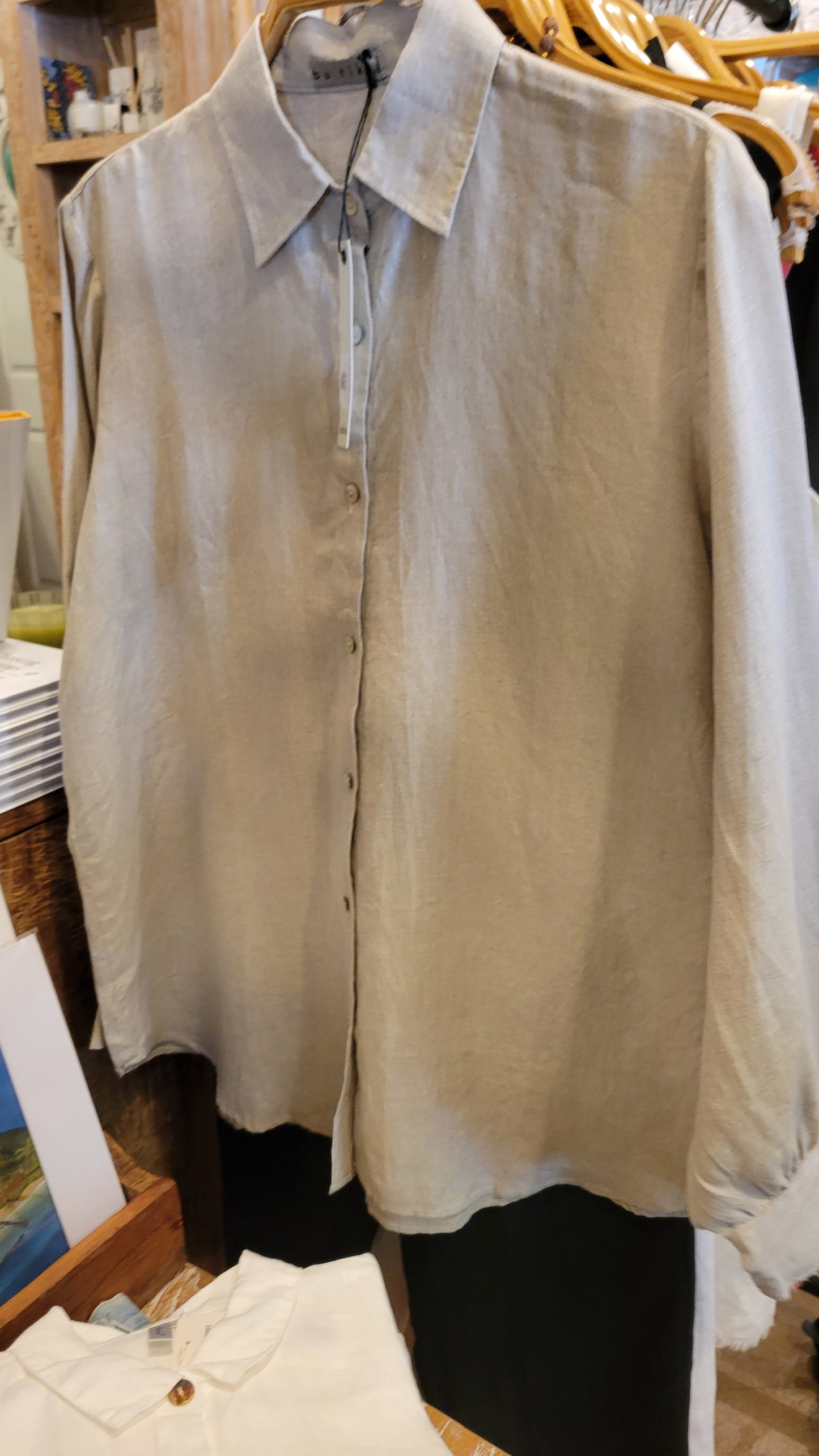 Lili L/S Top Linen