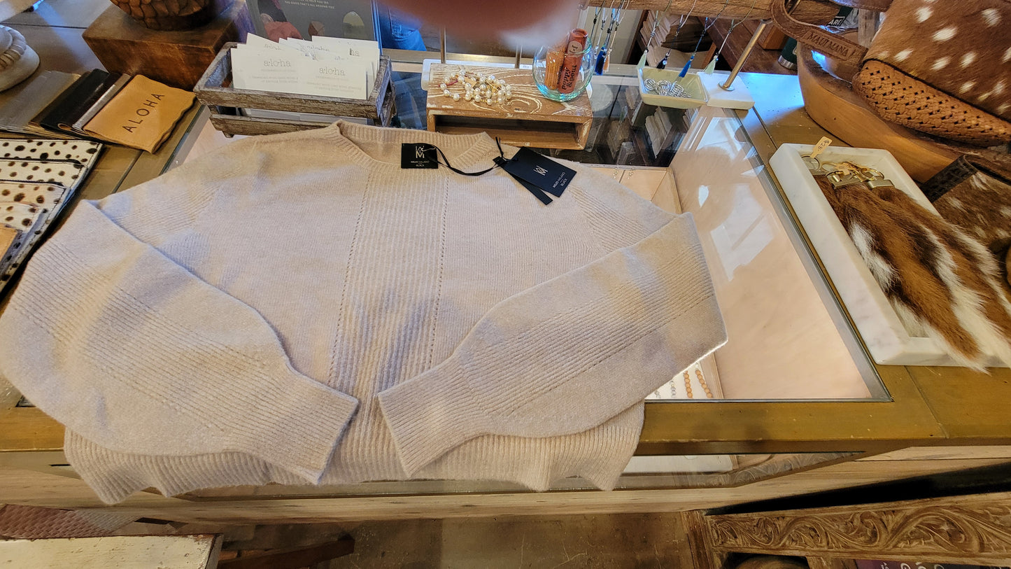 Italian Knit Crop Sweater