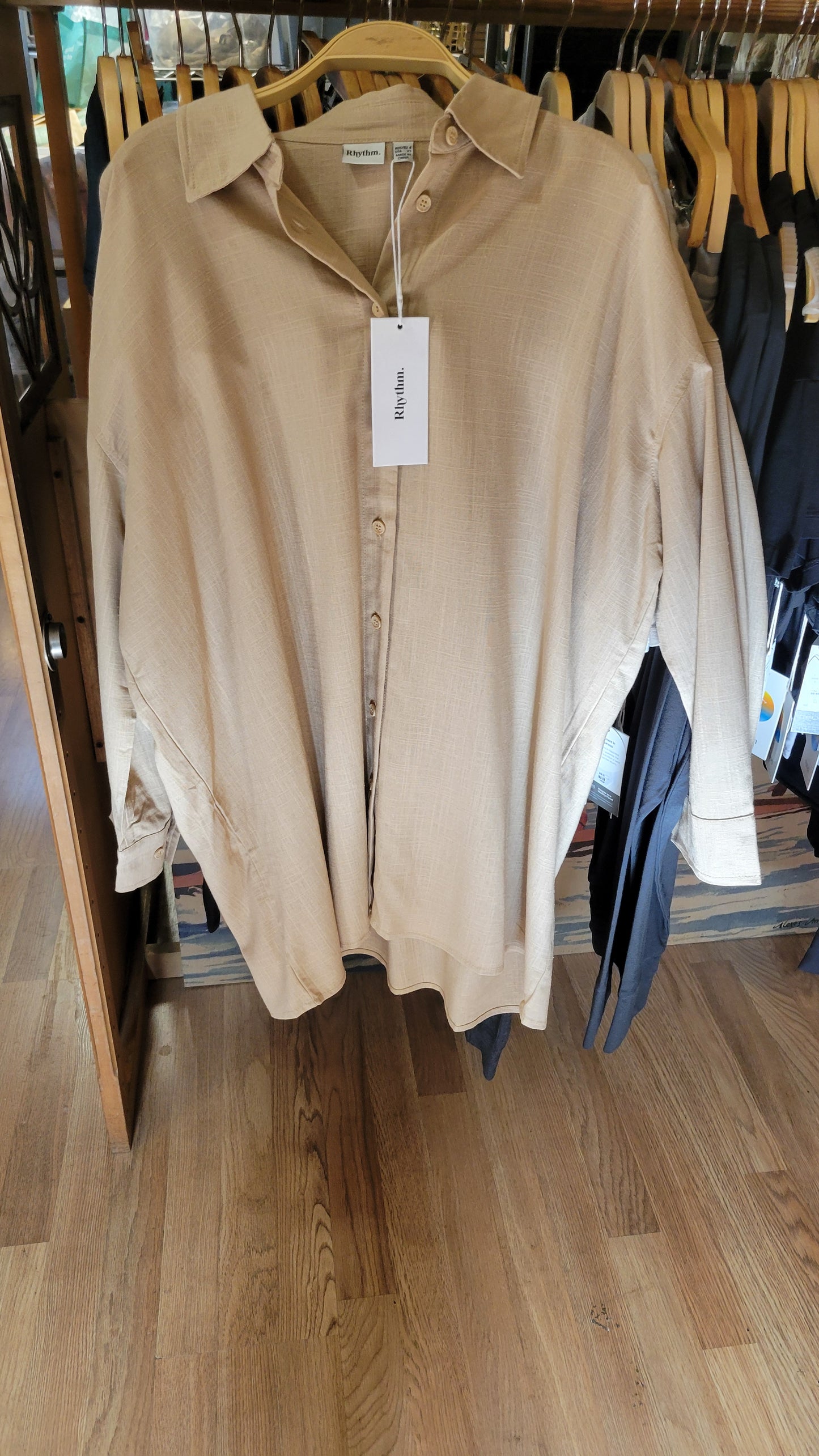 Sun Ray LS Shirt Dress
