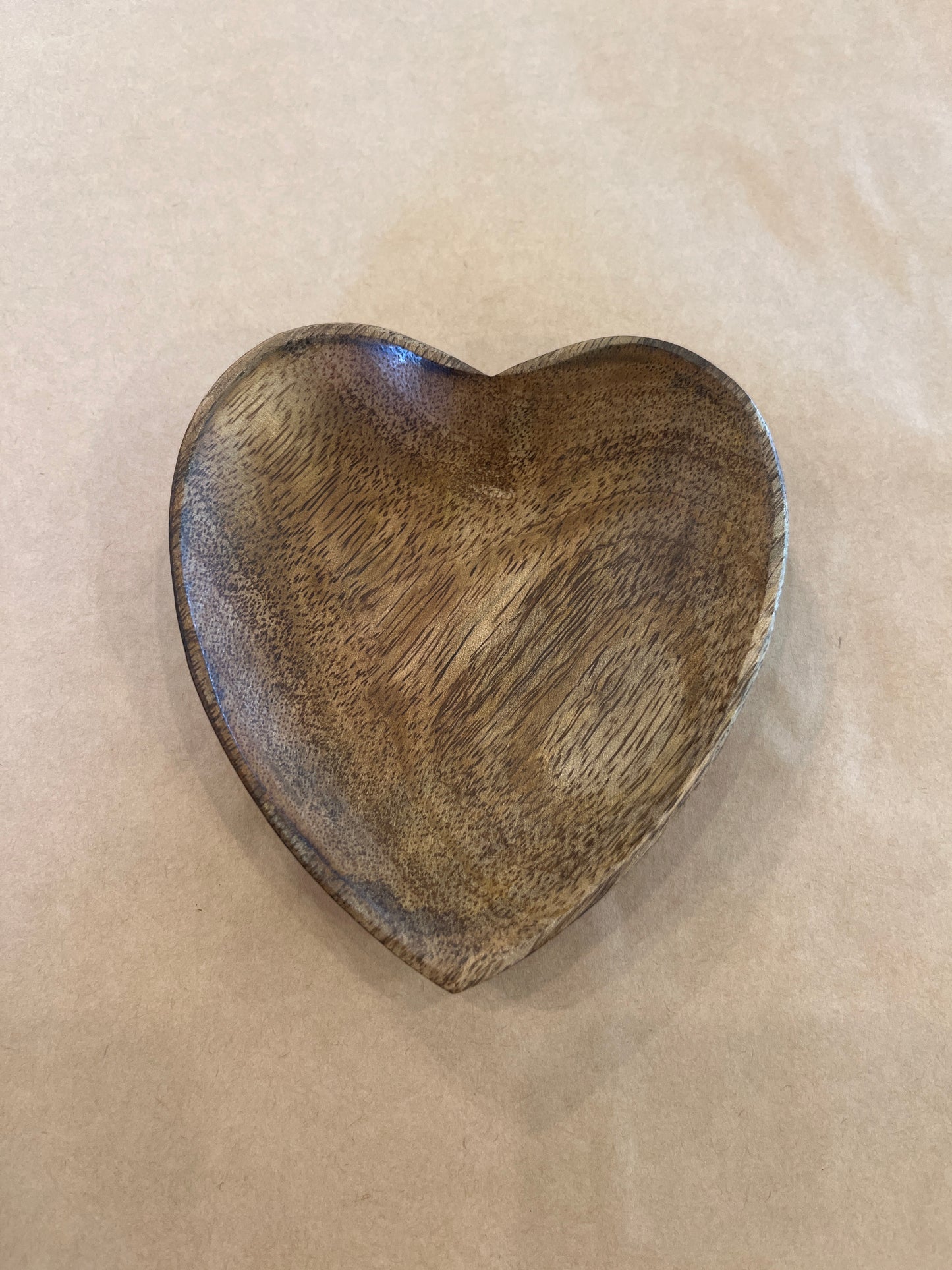Mangowood Heart Tray