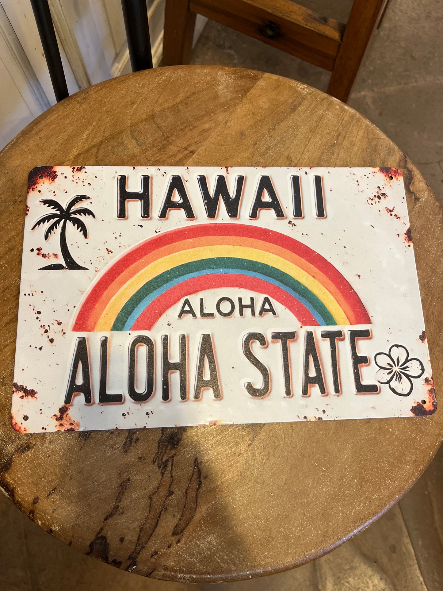 Hawaii Aloha State License Plate