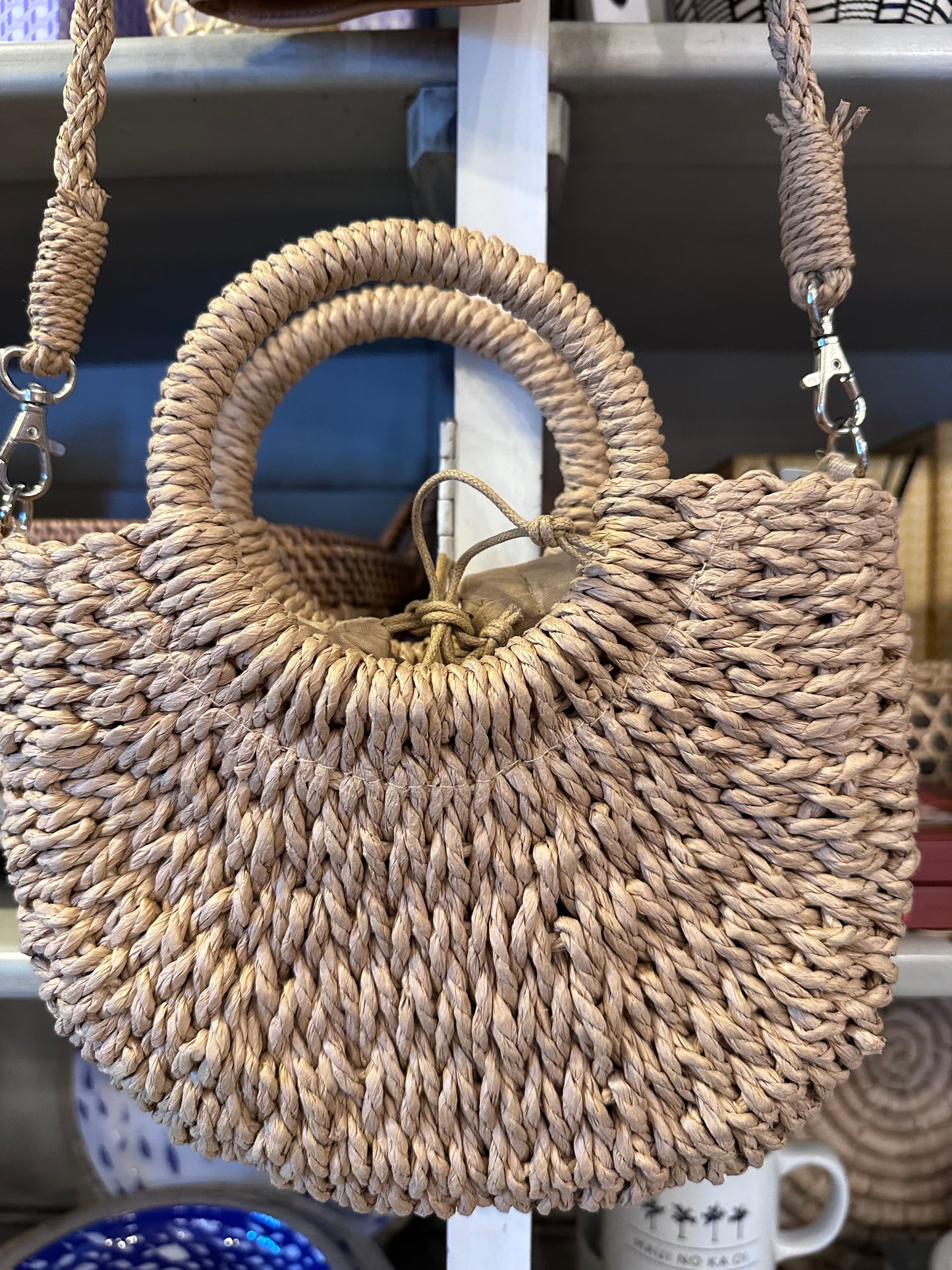 Woven Bag w/Strap