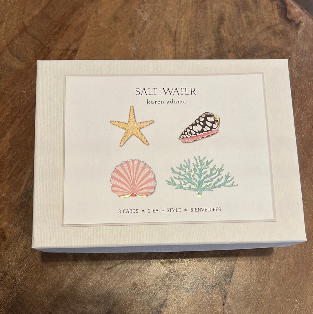 Salt Water Note Card Box/8