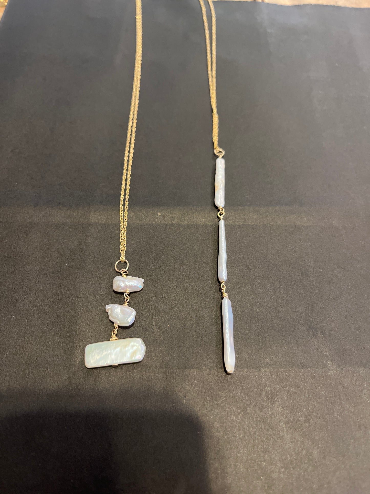 3 Pearl GF Necklace