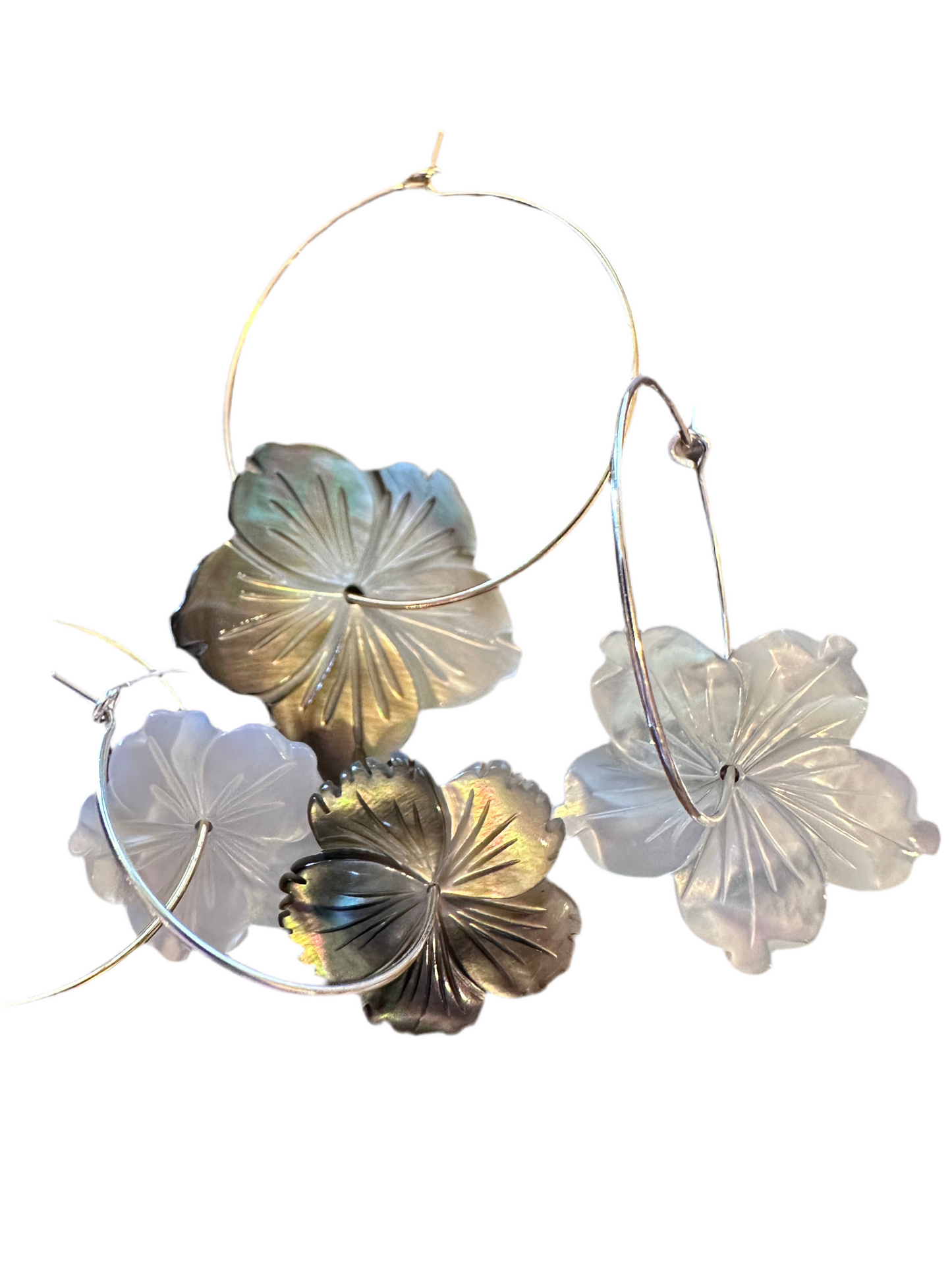 Flower Hoops
