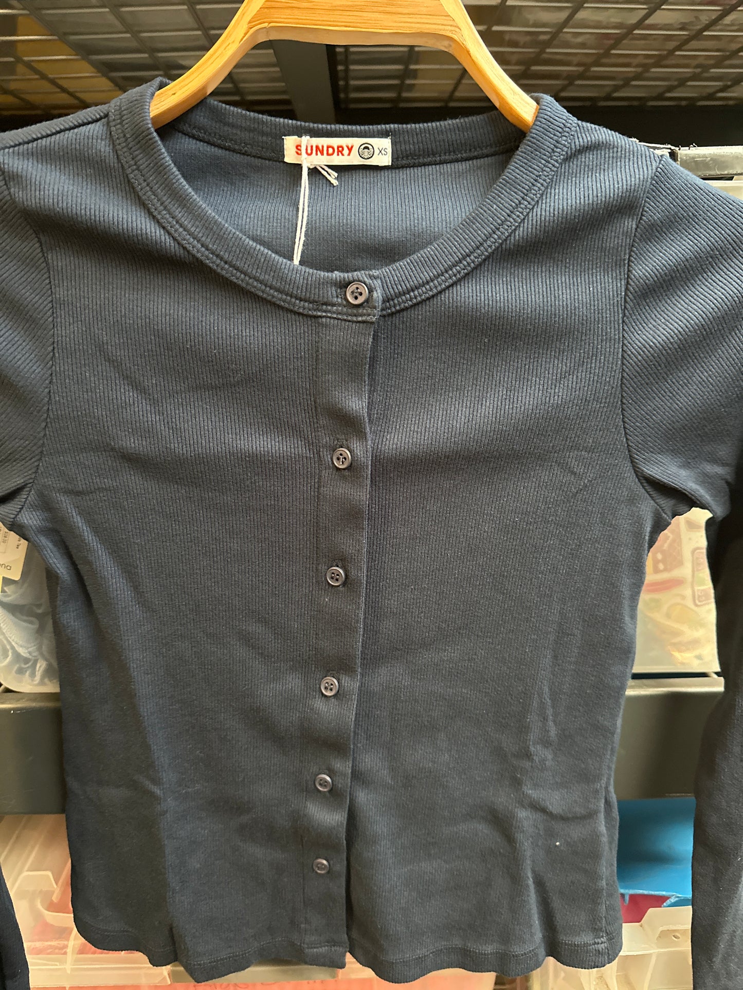 Long Sleeve Button Down Top