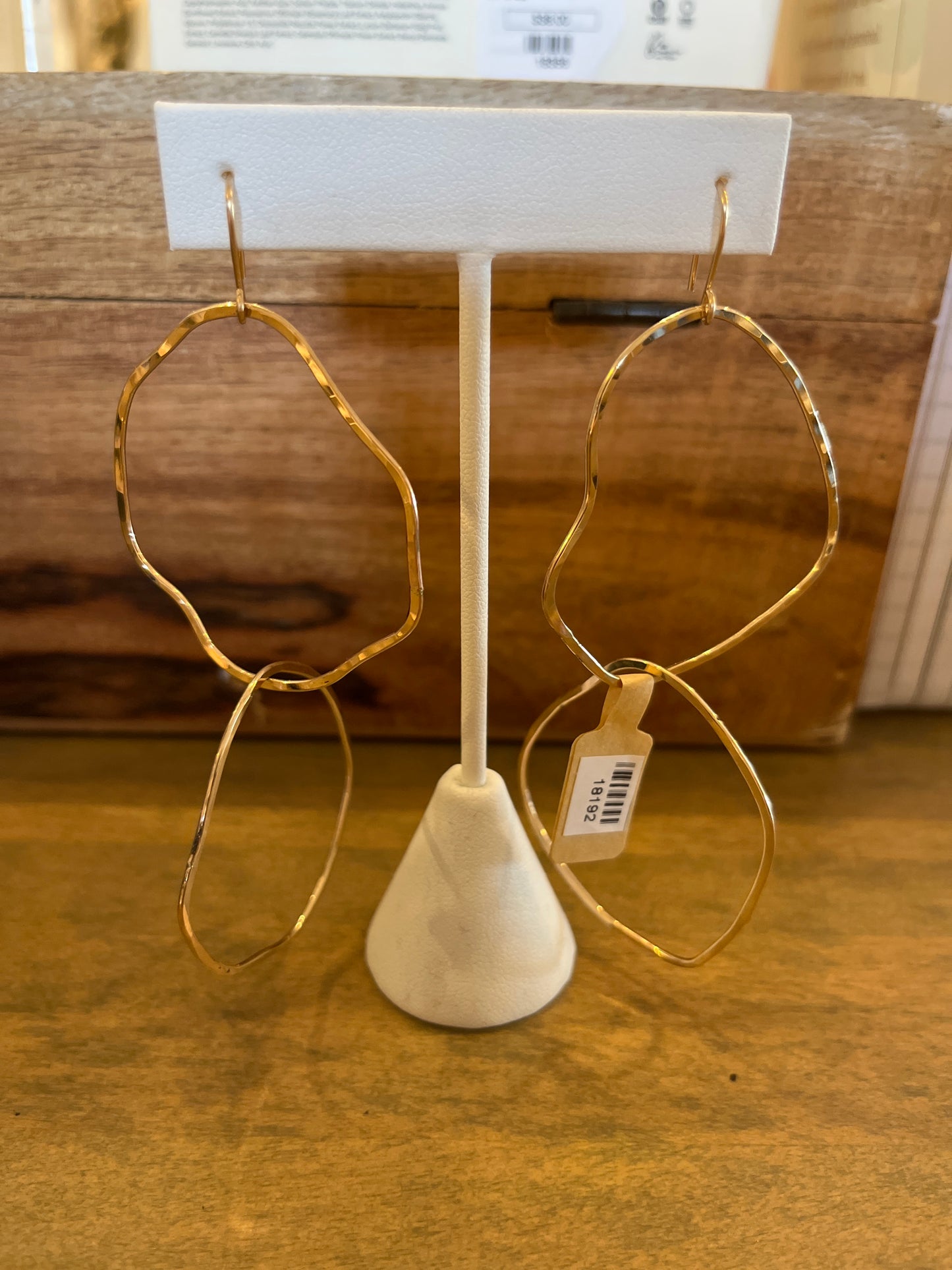 Organic Double Hoops GF