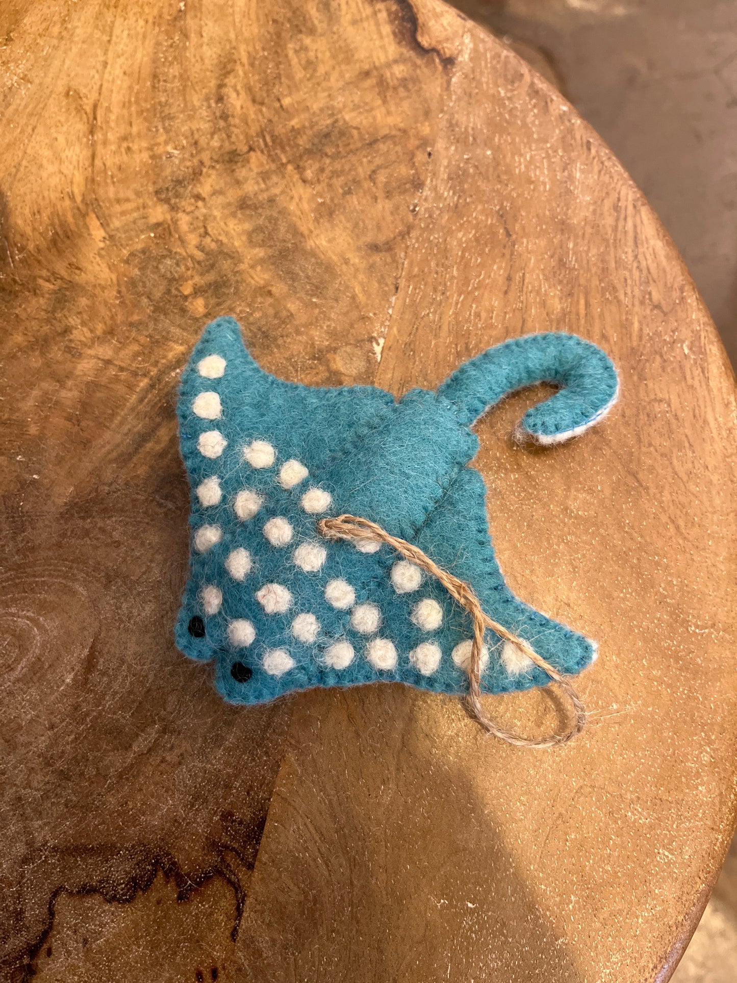 Stingray Felt Ornament