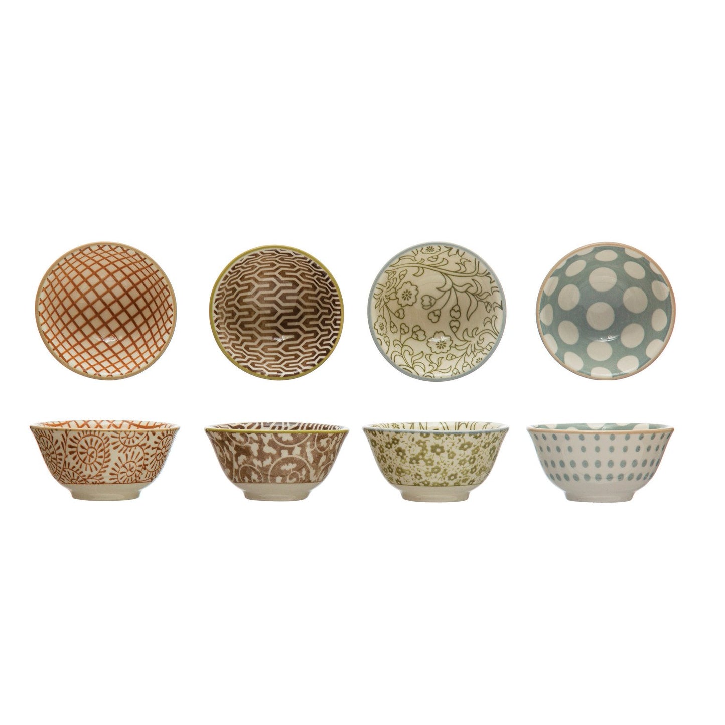 Small Patterned Pinch Pot