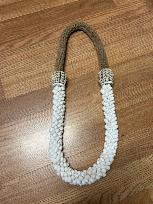Large Cowrie Necklace Decor