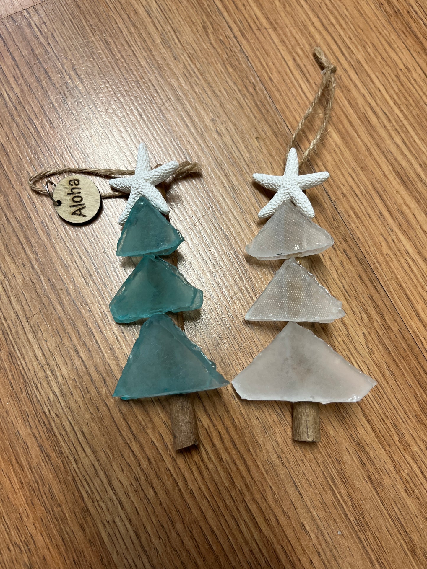 Seaglass Tree Ornament