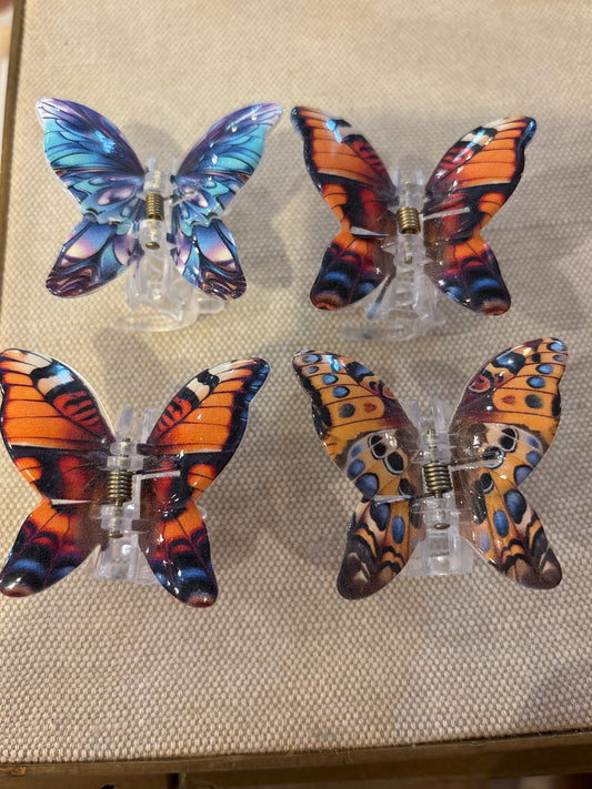 Large Butterfly Clip