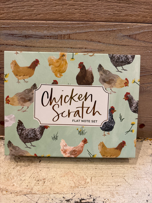 Chicken Scratch Note Set