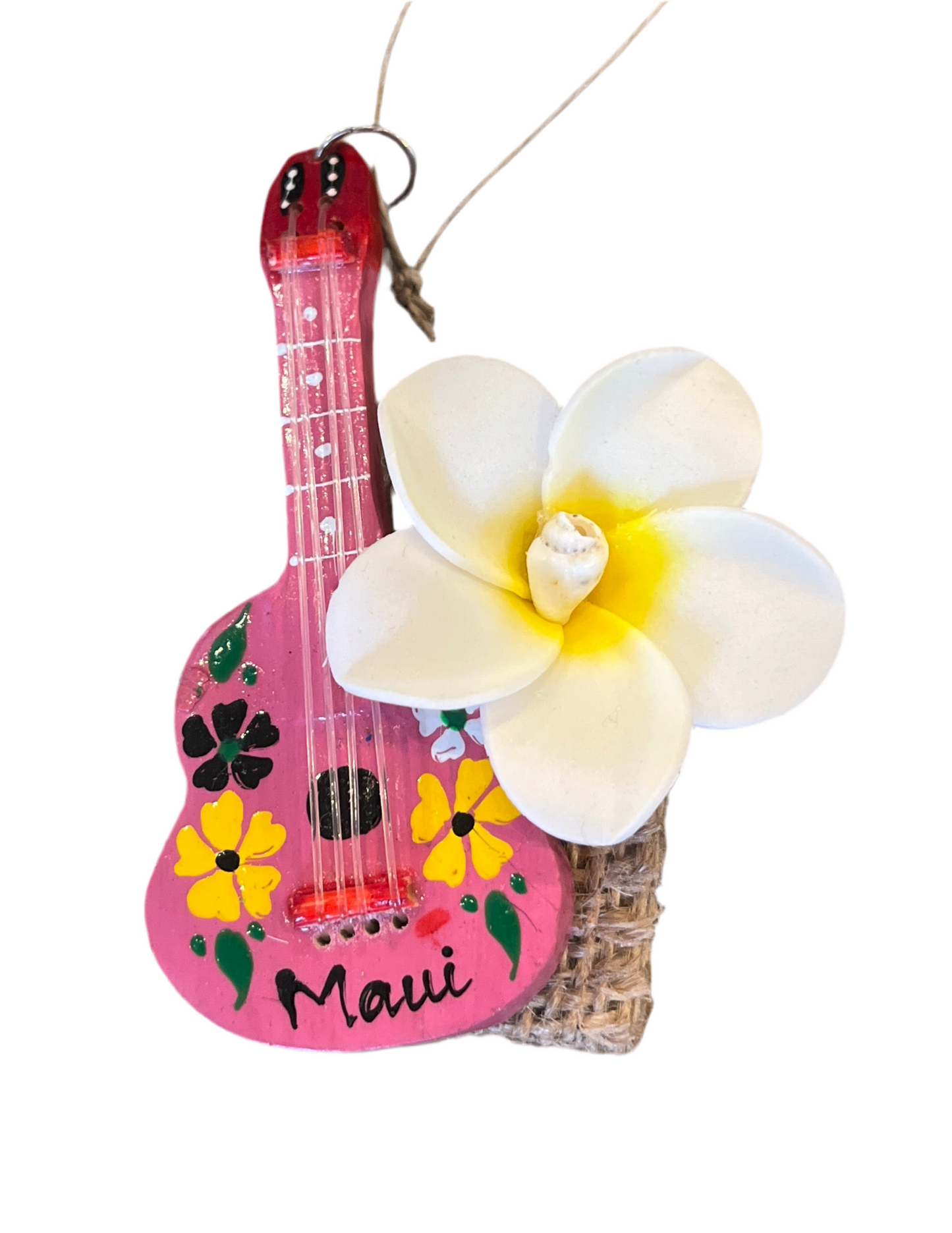 Colorful Ukulele Ornament