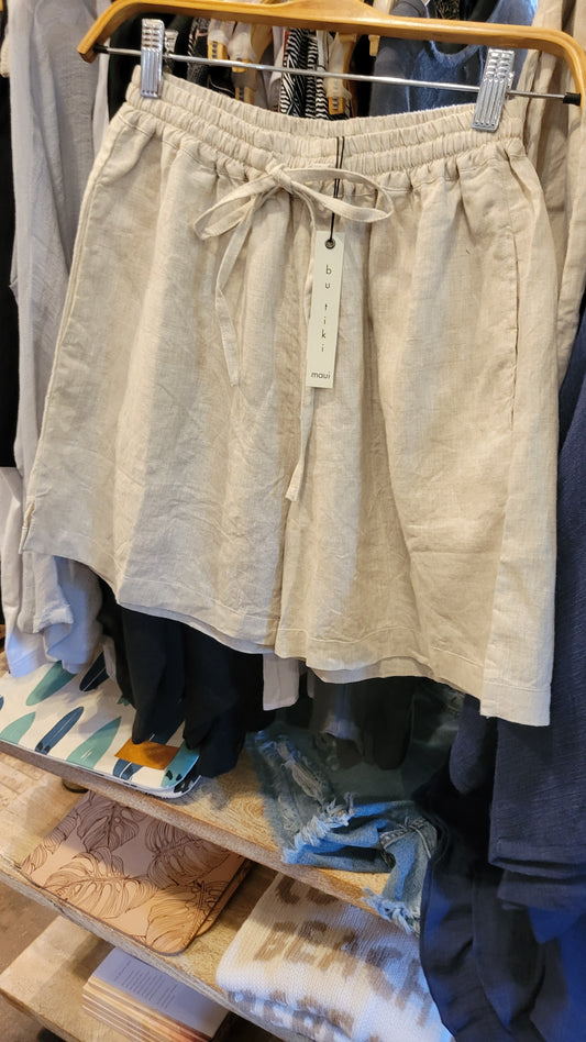 Maui Linen Shorts