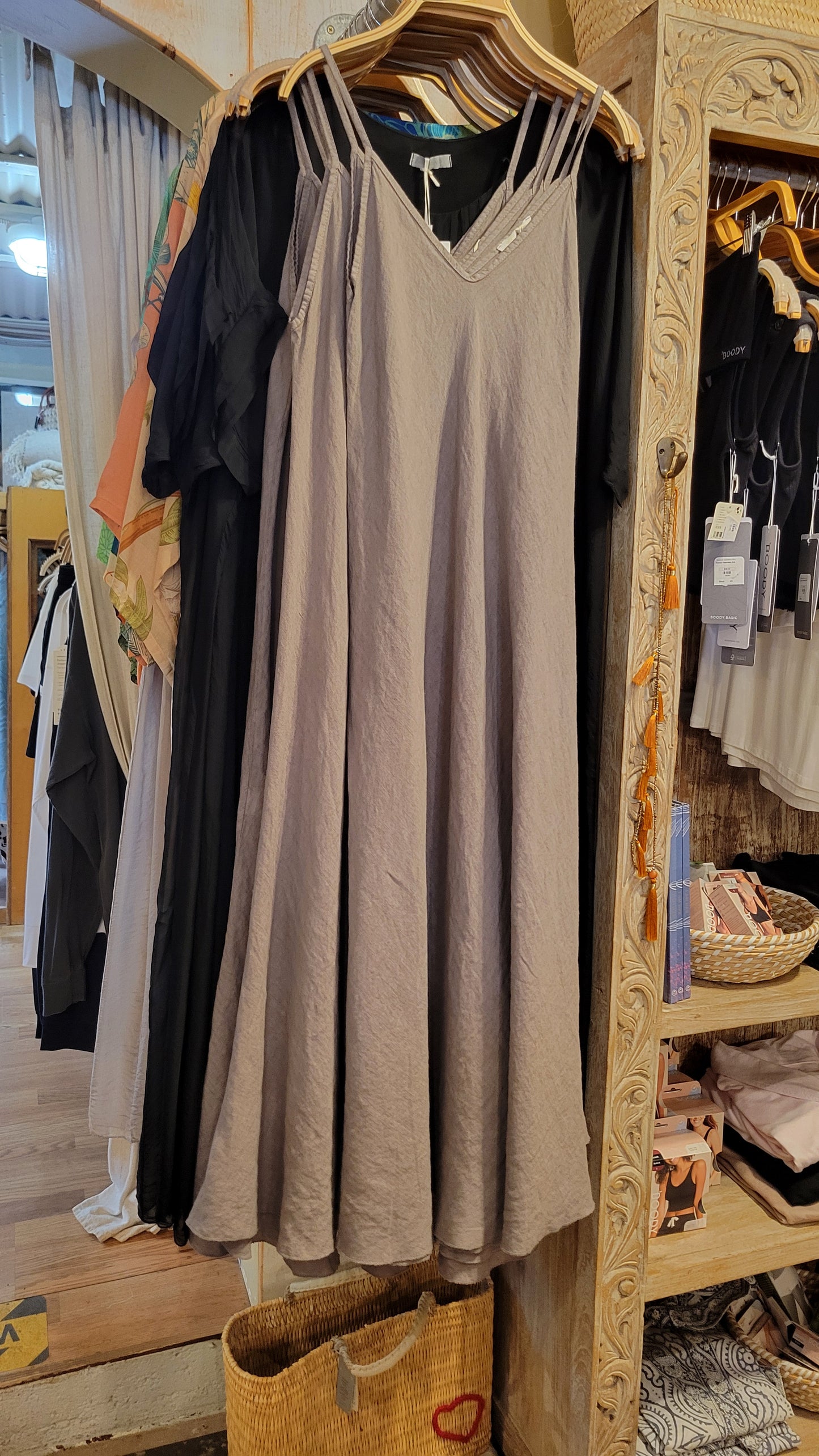 Linen Maxi Dress