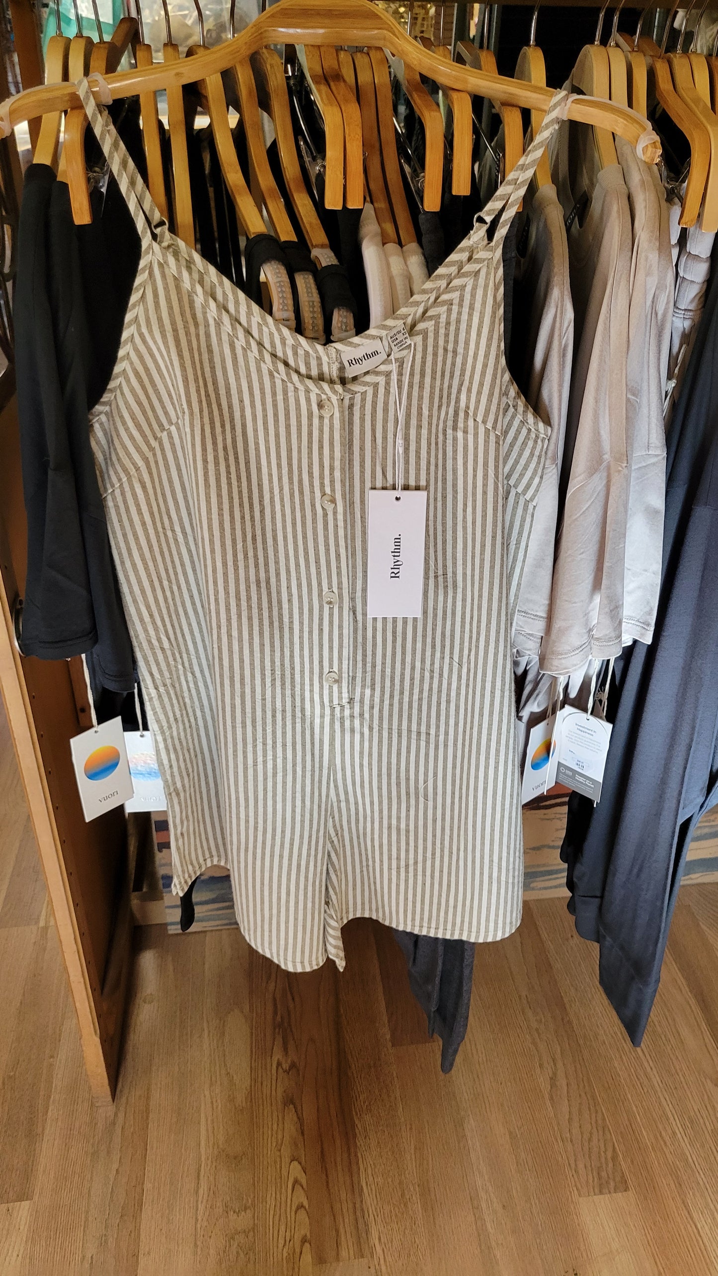 Valley Stripe Romper
