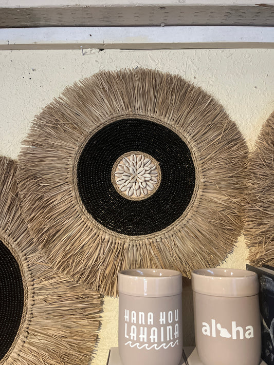 Shell Round Wall Hanging Sm