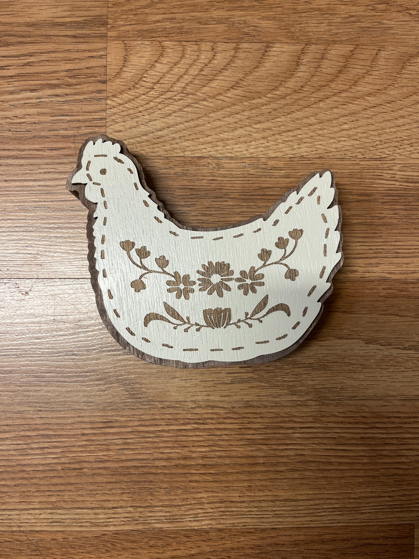 Laser Cut Chicken Sitter