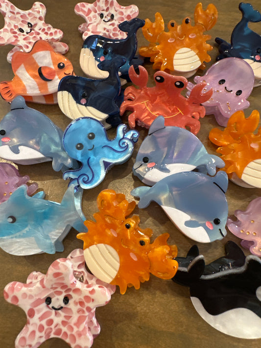 Sea Life Hair Clip