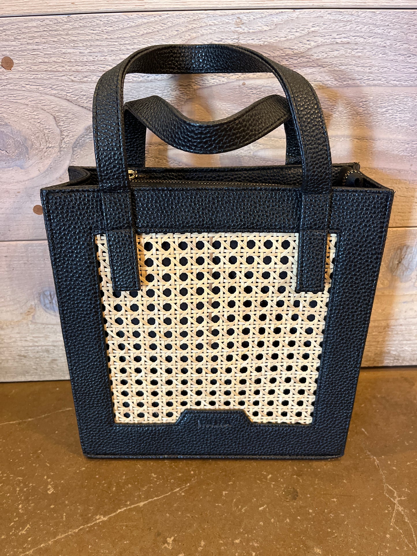 Vegan Leather Small Tote