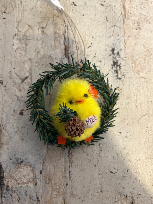 Chick Wreath Ornament