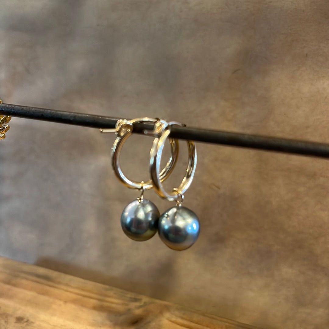 TP GF Hoop Earrings