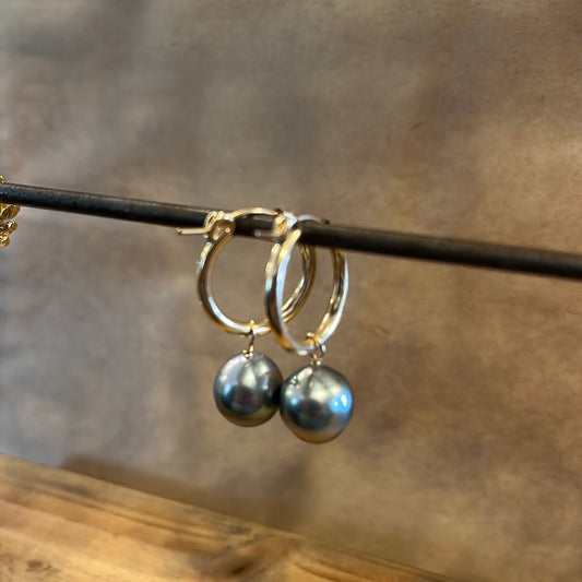 TP GF Hoop Earrings