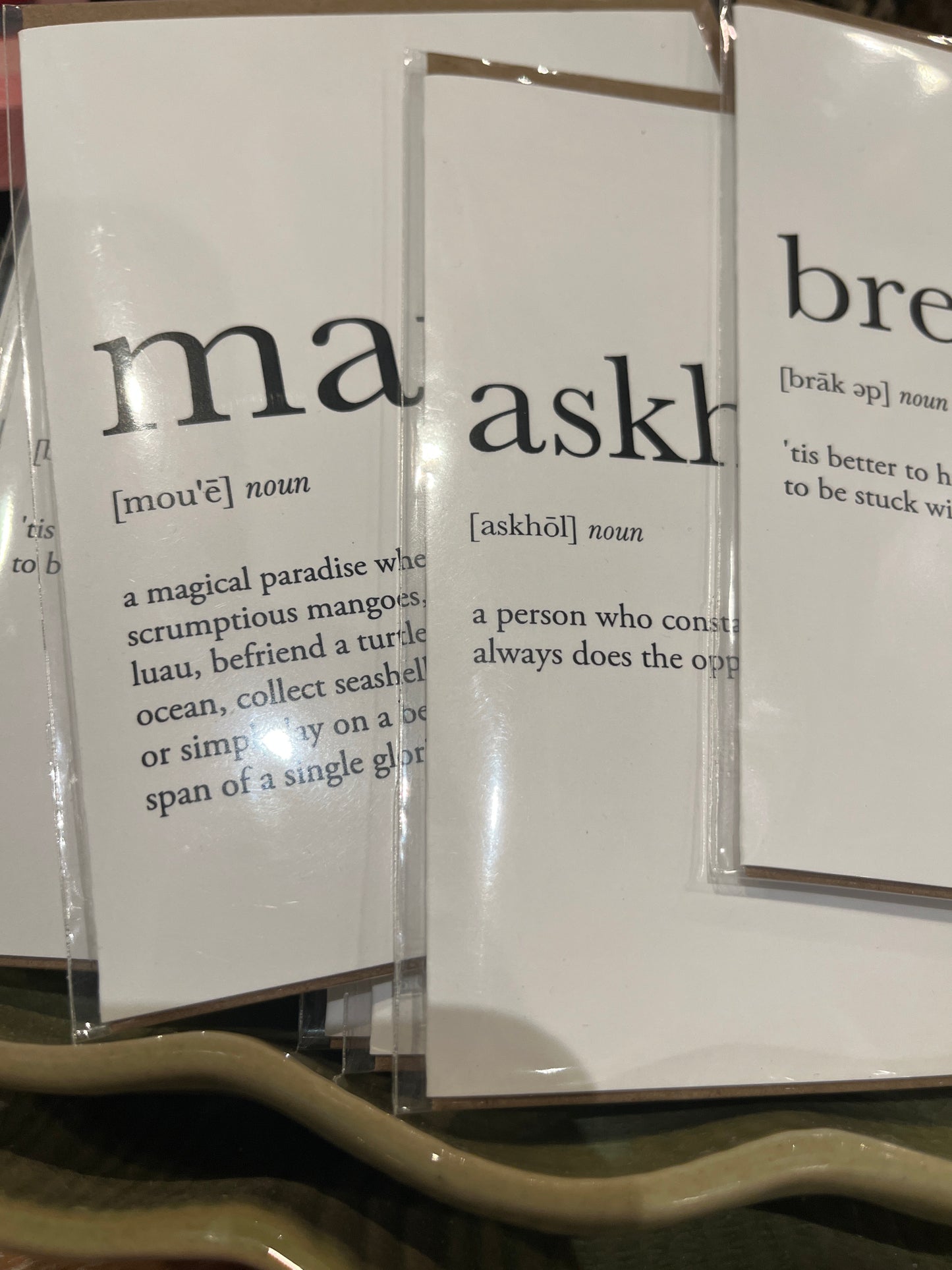 Definition Card
