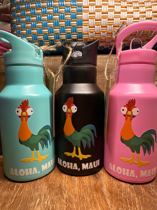 12 oz Rooster Flask