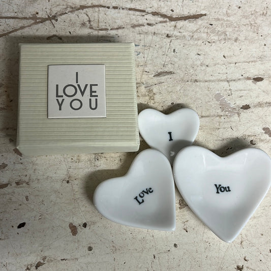 Stackable Heart Dishes