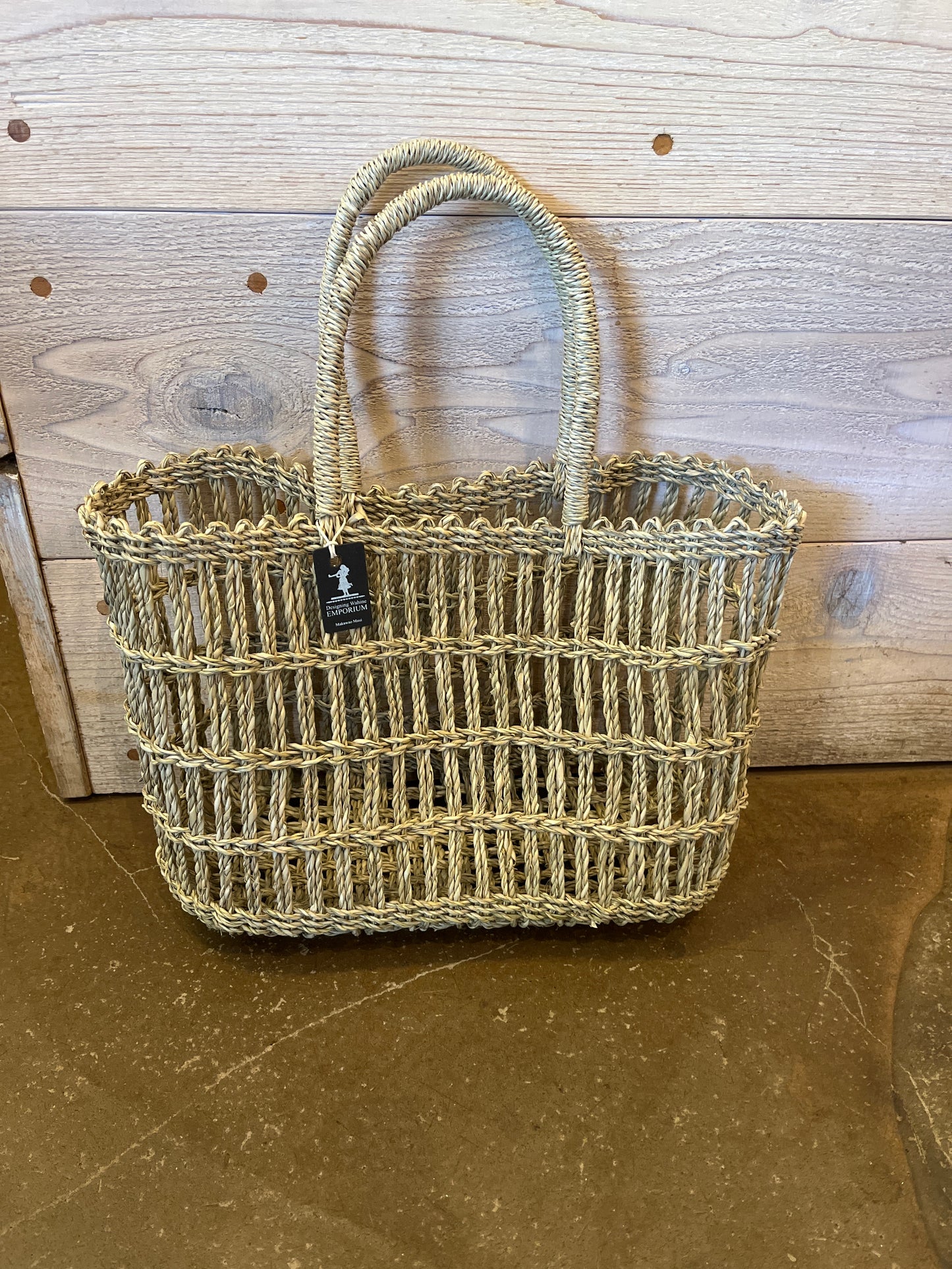 Open Weave Tote Small