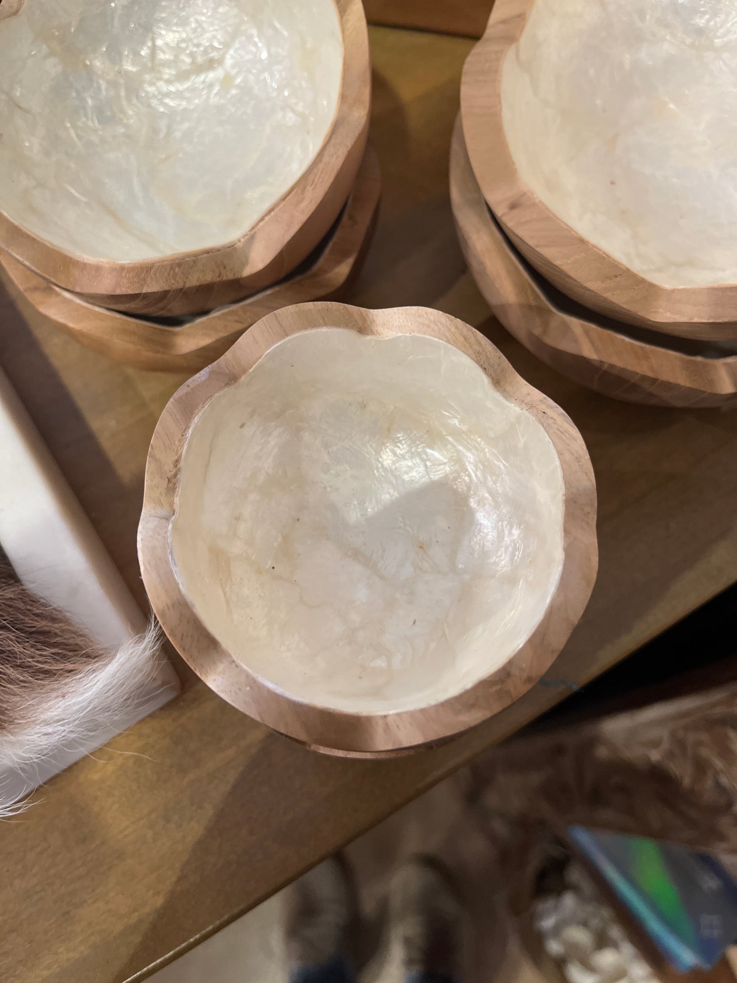 Small Flower MOP Bowl