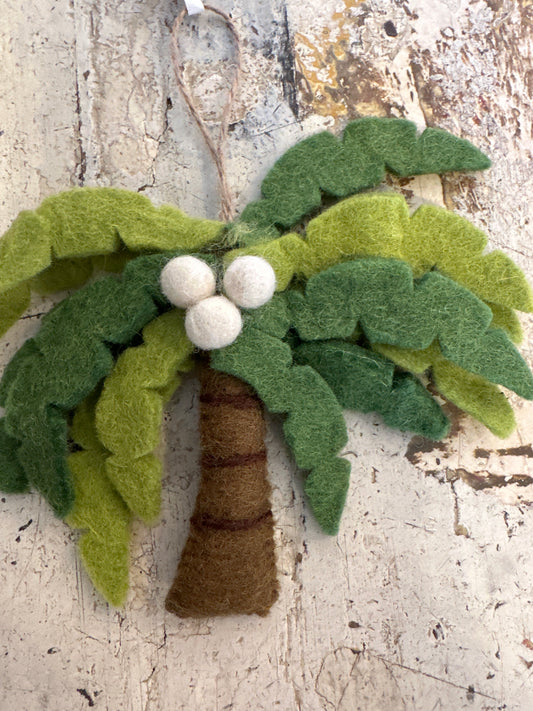Palm Felt Ornament