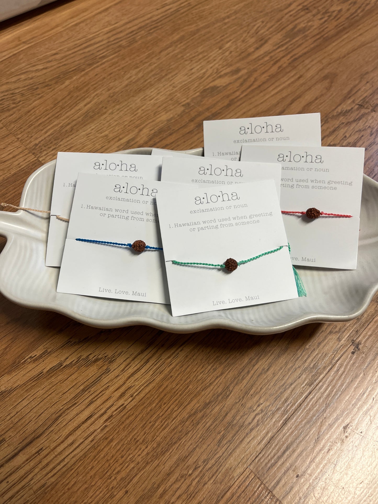 Aloha Rudraksha Bracelet