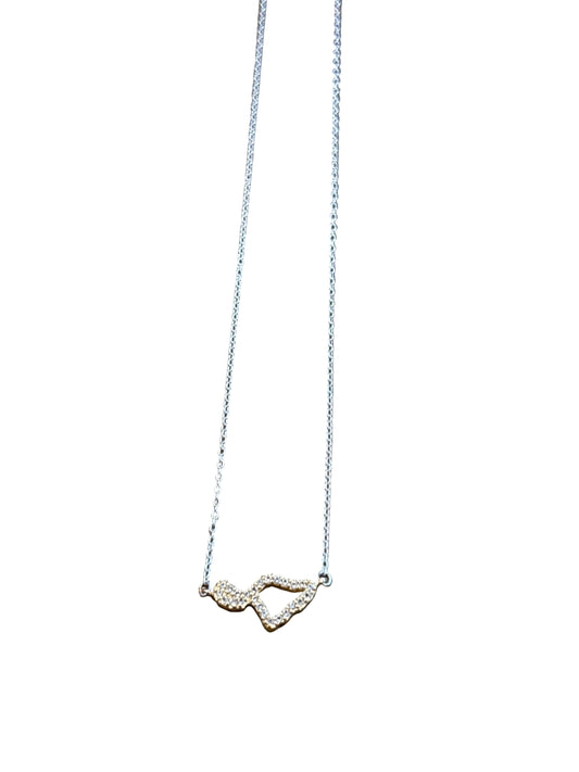 Topaz Maui Outline Necklace SS