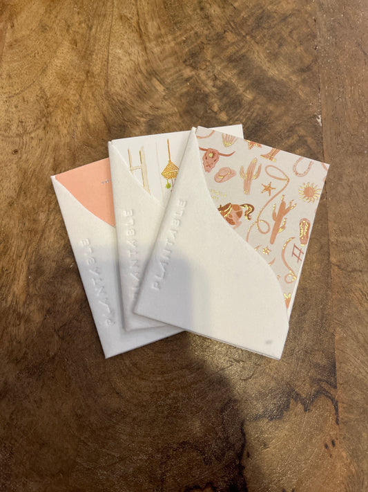 Mini Seedlings Greeting Card