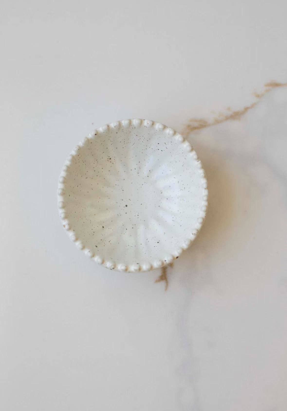 Ruffle Edge Pinch Pot