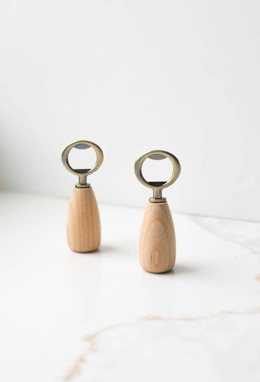Vintage Wooden Bottle Opener