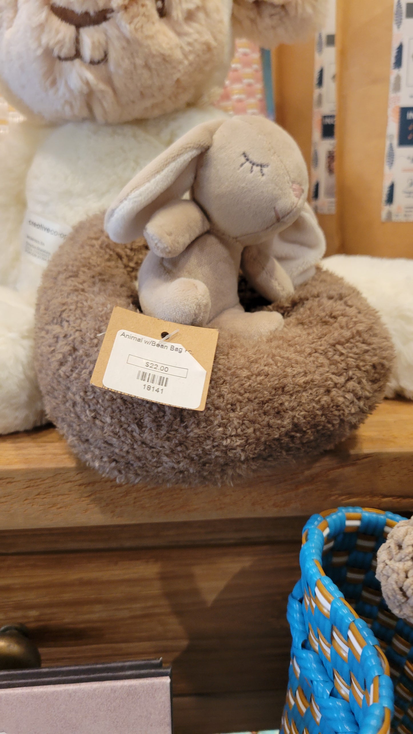 Animal w/Bean Bag Plushie